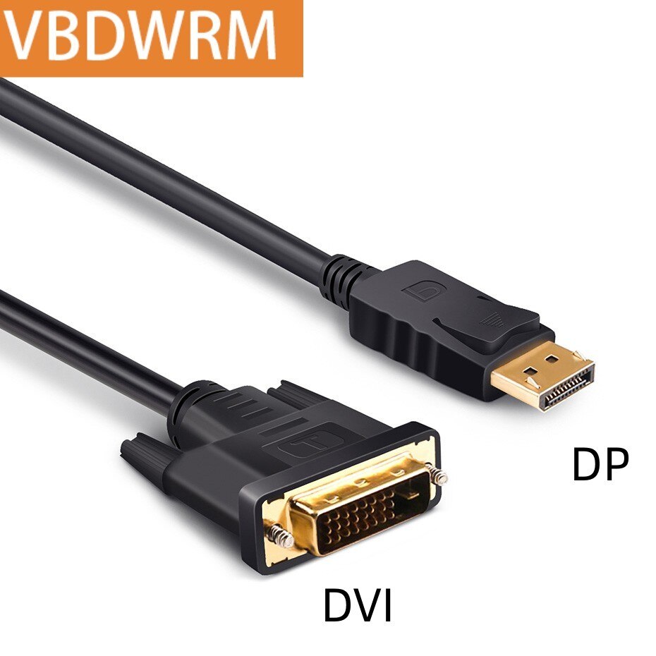 DP-DVI ȯ ̺ ÷ Ʈ DVI   , HDTV PC HP Dell Ϳ, 1080P 3D, 6ft, 1.8m, 1m, 0.5m